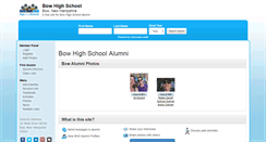 Desktop Screenshot of bowhighschool.org